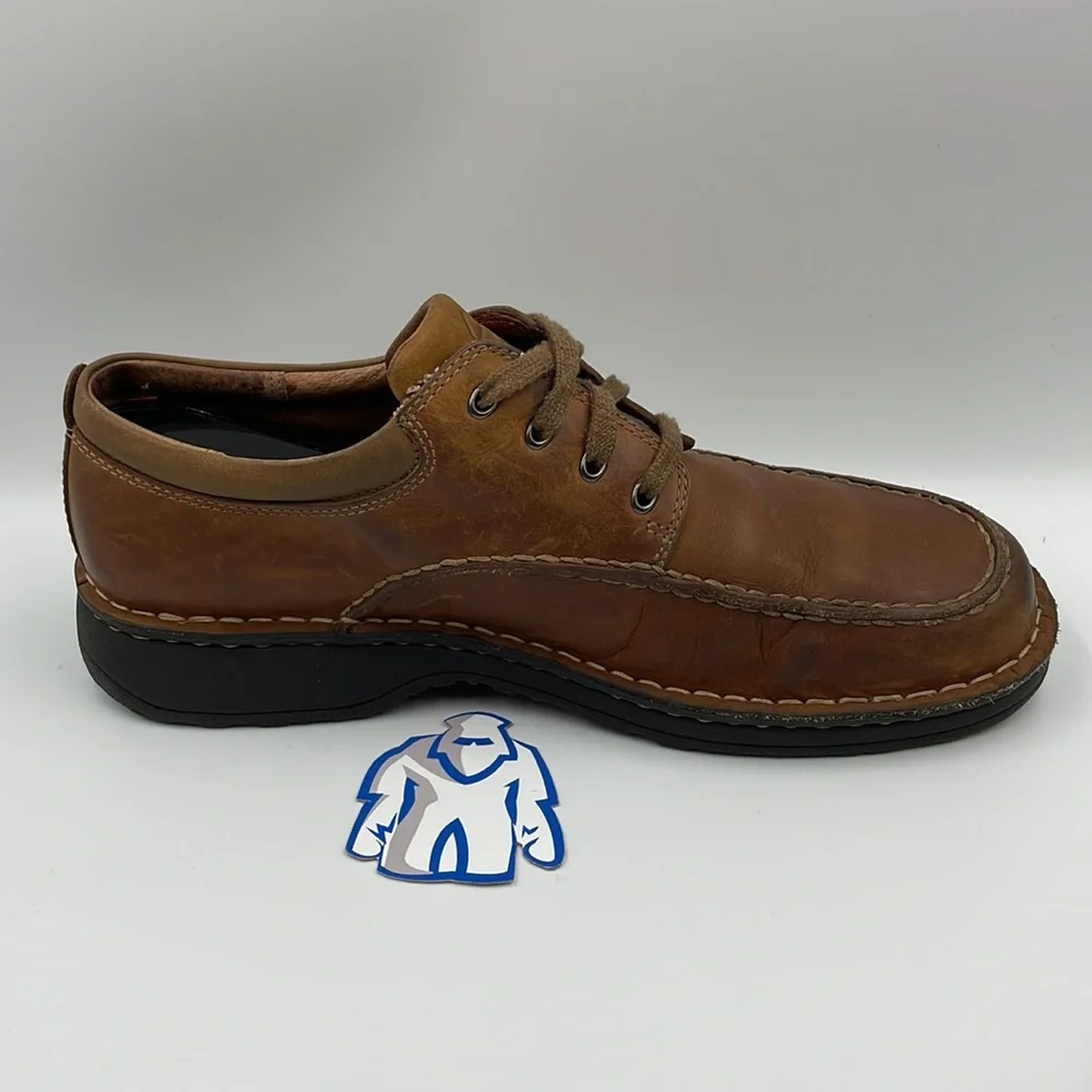 Clarks Brown Leather Oxfords Men’s Sz 11‎